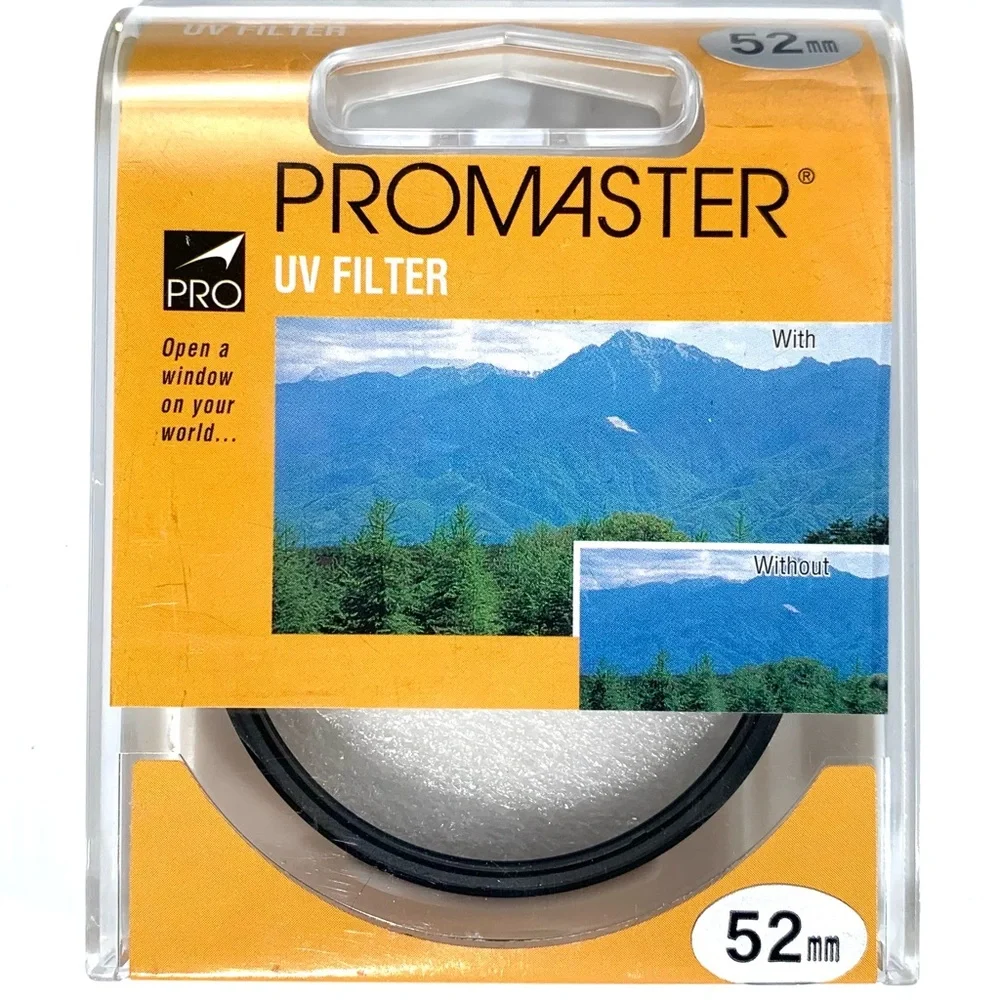 ProMaster Camera Lens UV Filter 52mm Model 4108 UPC 029144041083
